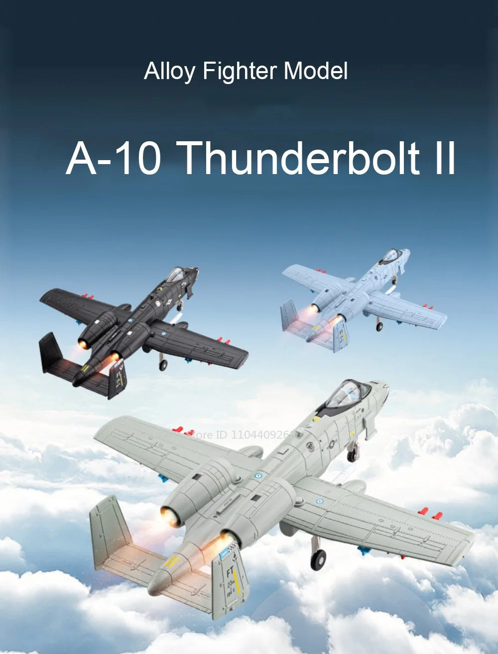 1:32 F-14 Tomcat‌ A-10 Thunderbolt II‌ Fighter