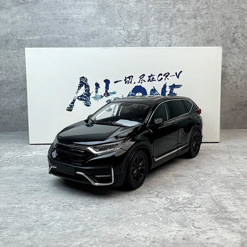 1:18 2021 Honda CRV Black Jazz