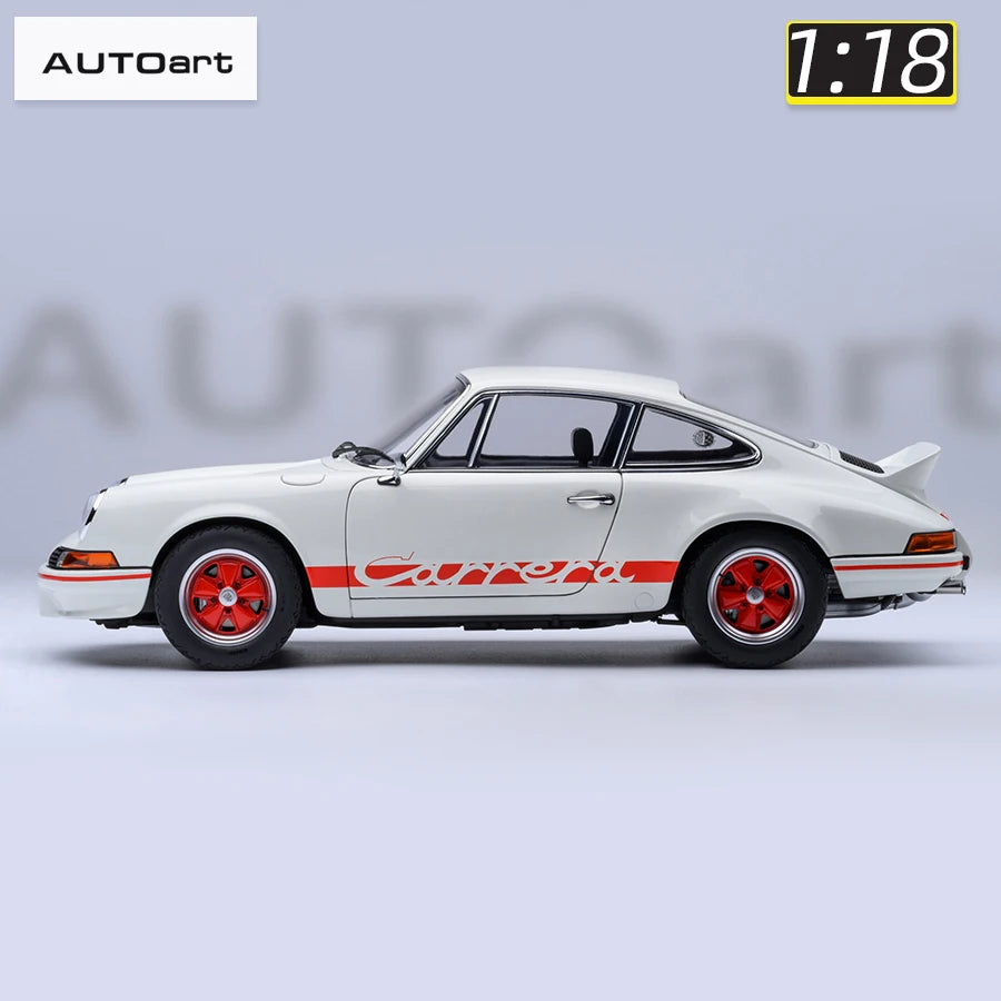 1:18 Porsche 911 Carrera 2.7 RS (Grand Prix White with Red stripes)
