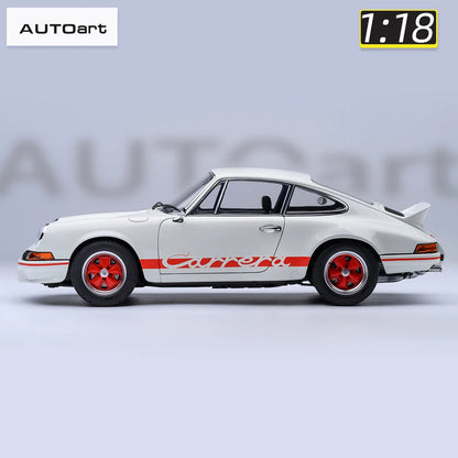 1:18 Porsche 911 Carrera 2.7 RS (Grand Prix White with Red stripes)
