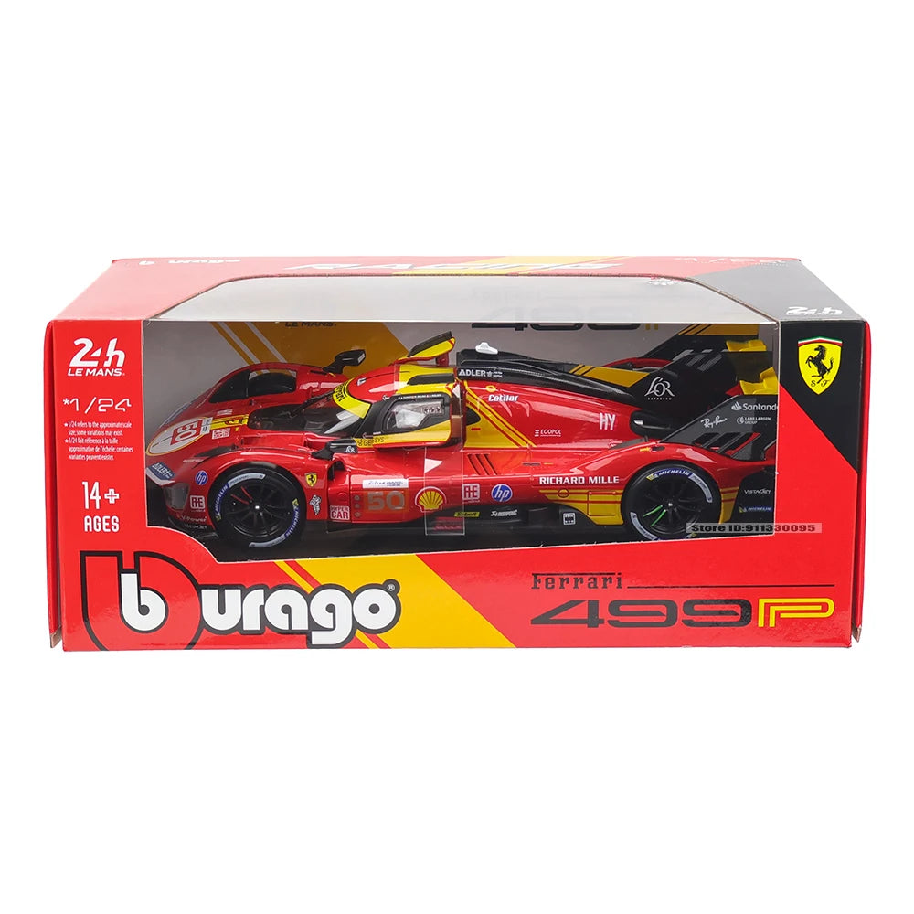 1:24  2024 Ferrari 499P LMH FORMULA RACING 250GTO FXXK 458