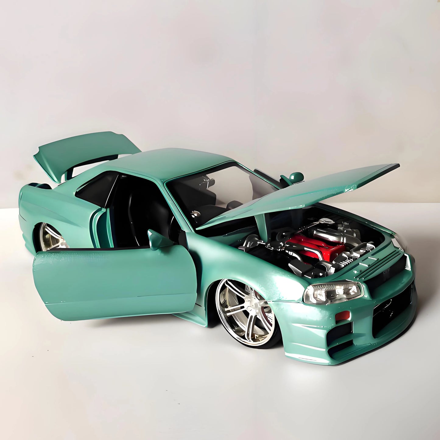 1:24 NISSAN Skyline GTR R34 2002
