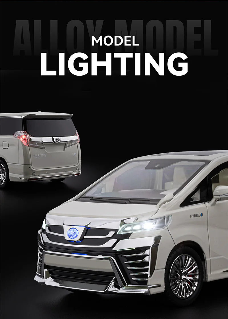 1:18 Toyota Vellfire Hybrid MPV