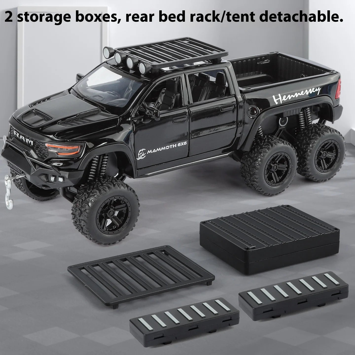 1:32 Dodge Tyrannosaurus 6X6 Pickup