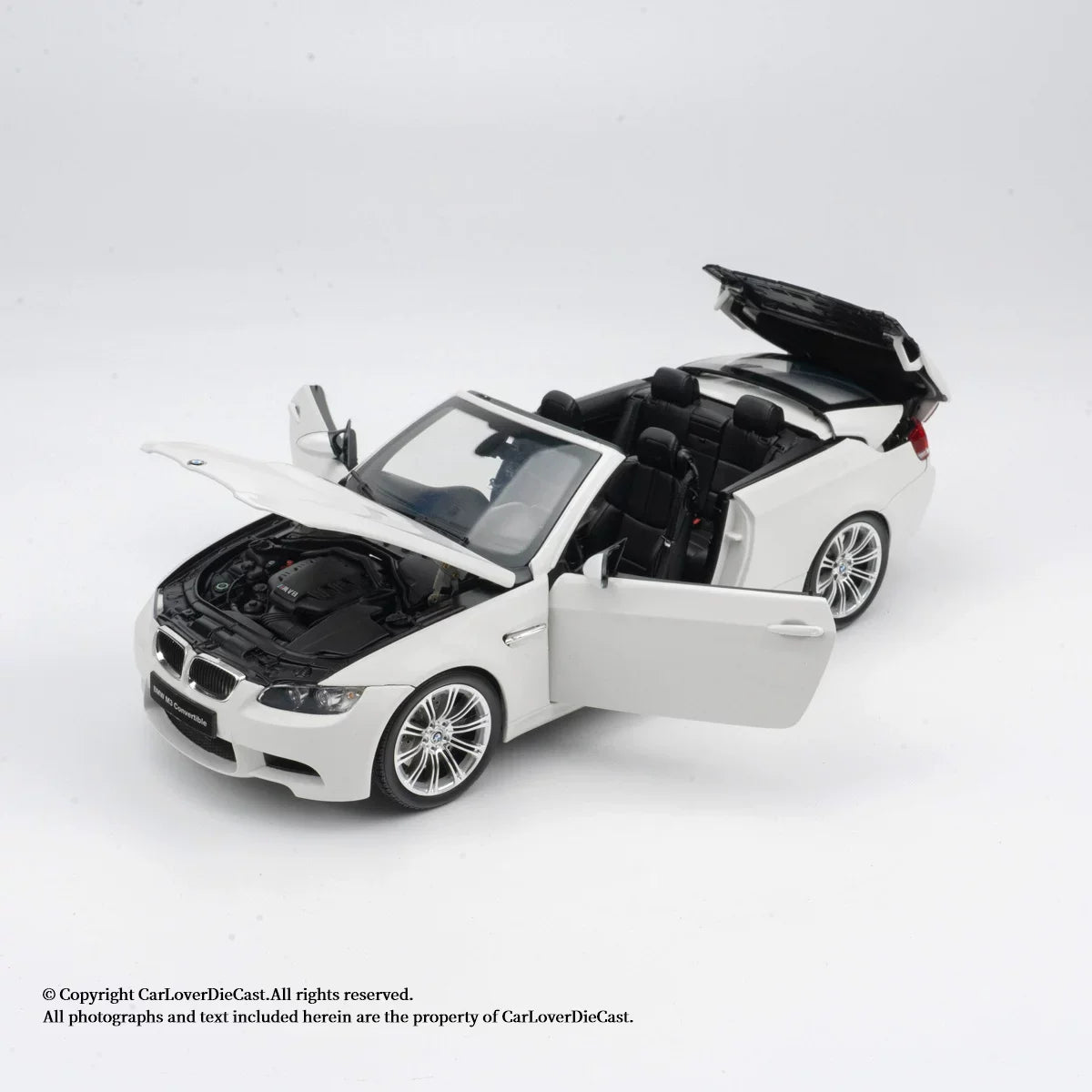 1:18 BMW M3 E93M Open-top version
