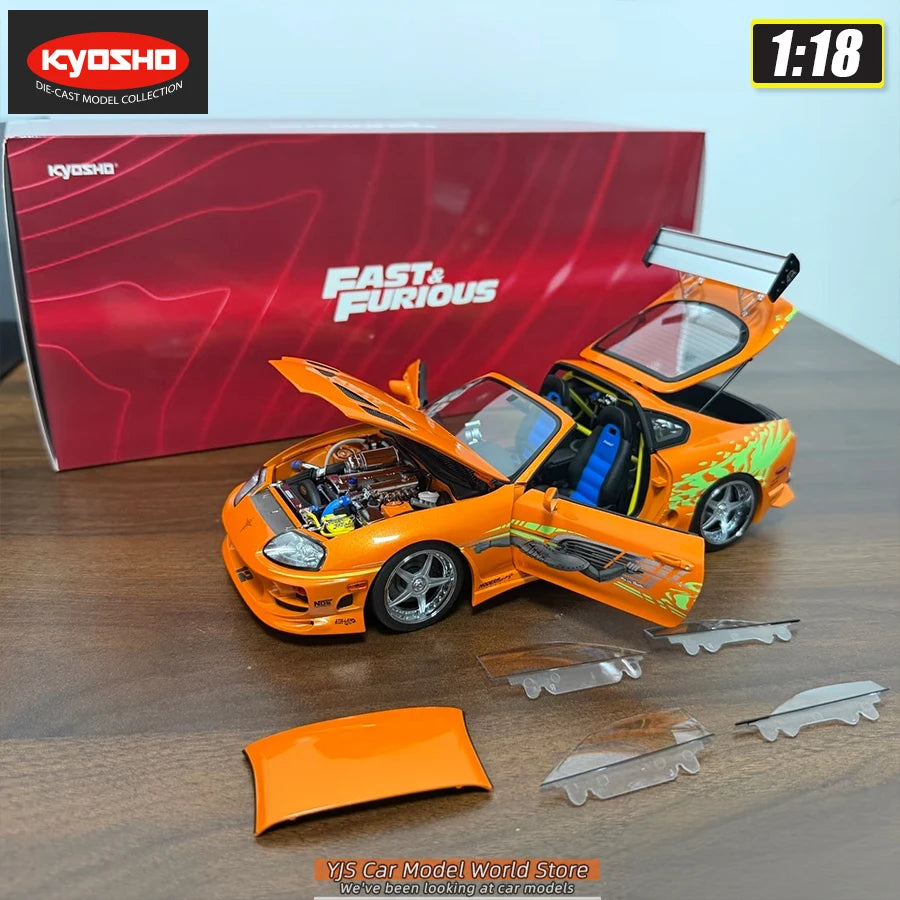 1:18 Toyota Supra Turbo  Collection Dodge Charger R/T 1970
