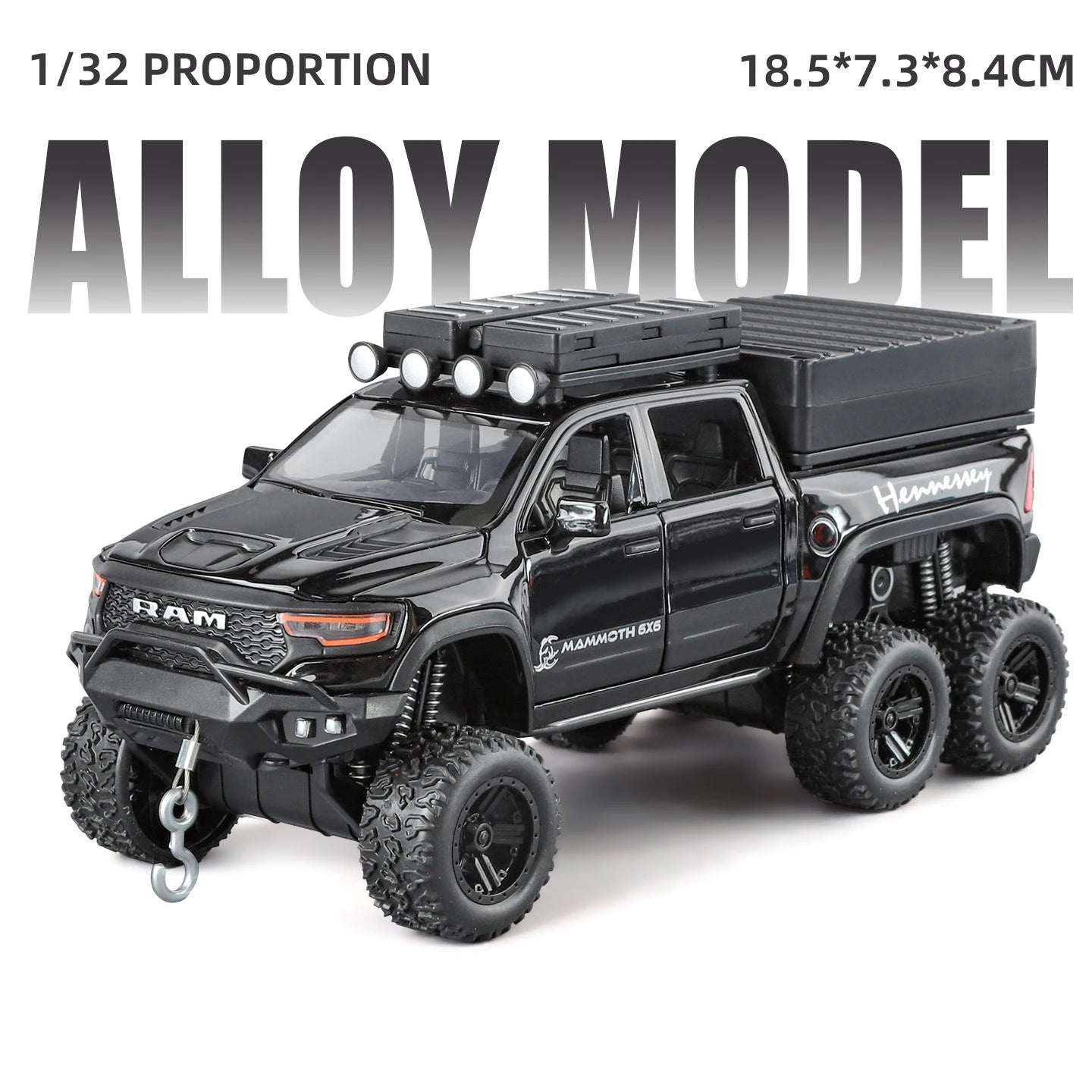 1:32 Dodge Tyrannosaurus RAM Pickup