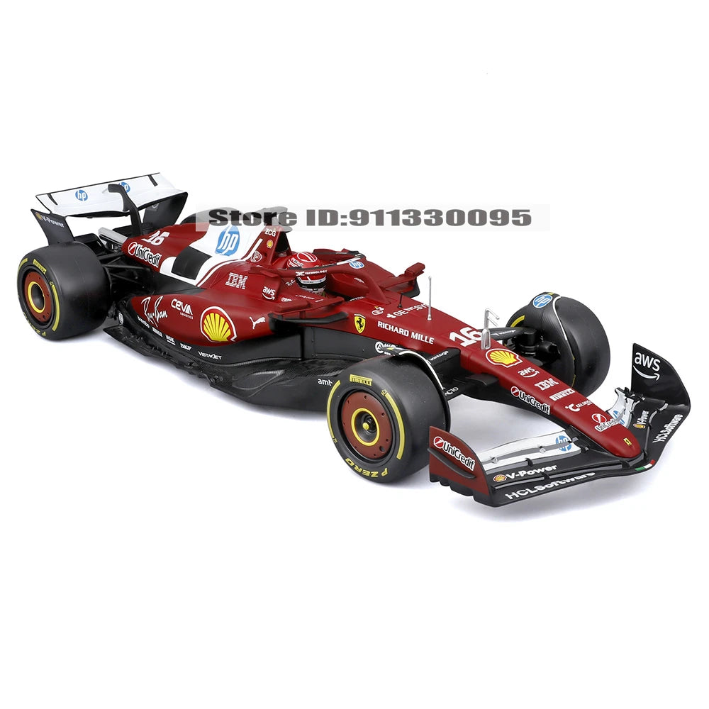 1:18 2025 F1 Ferrari SF25 #16 Charles Leclerc #44 Lewis Hamilton
