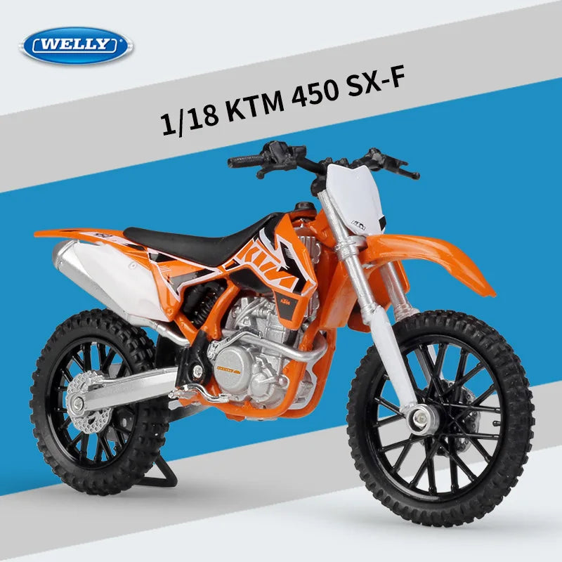1:18 Ktm 450 Sx Racing Sx-f Ktm 1290 Super Duke R Original