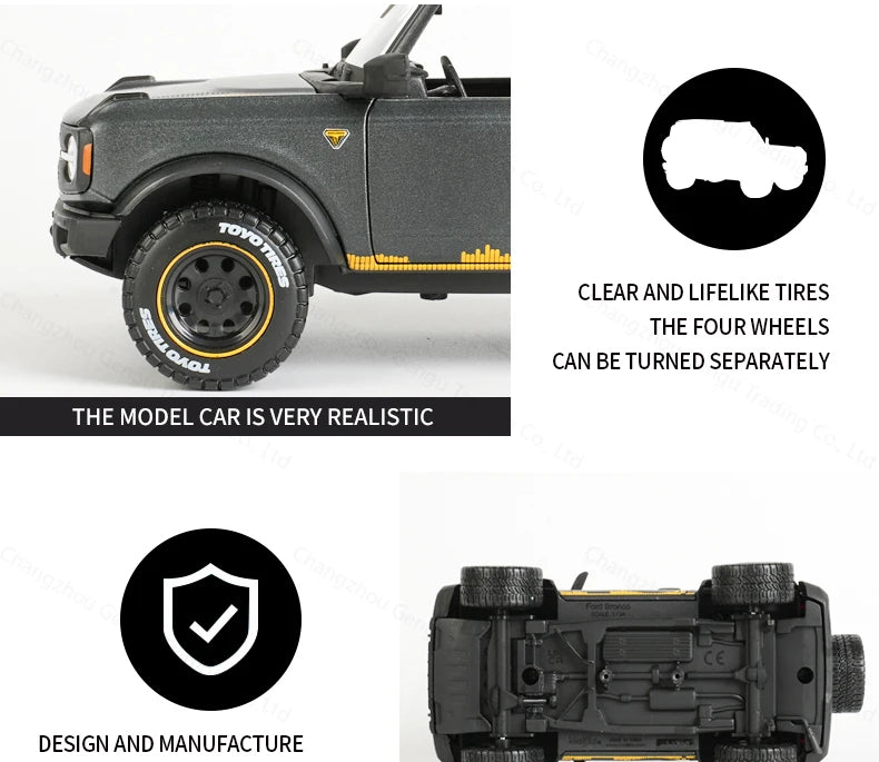 1:24 2021 Ford Bronco Badlands