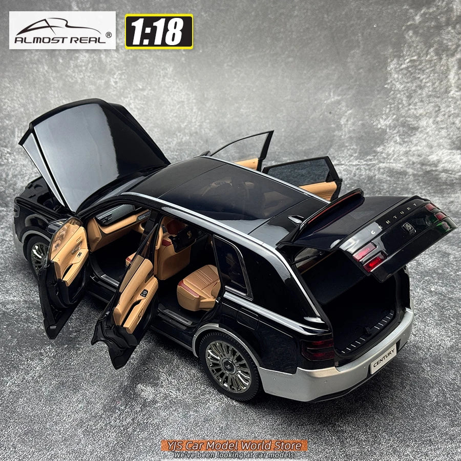 1:18 Toyota Century - 2023  Black x Silver RHD