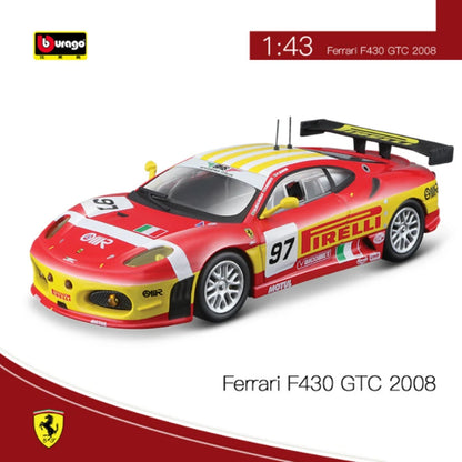 1:43 Ferrari 458 488 GTE GT3 312 P F430 GTC 512