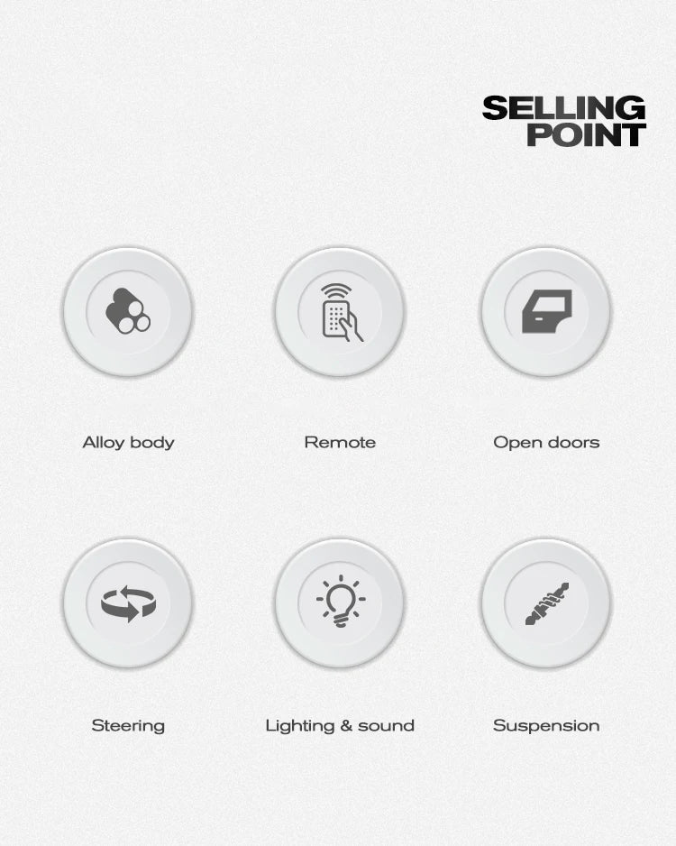 1:24 Toyota Alphard Key Control