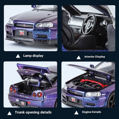 1:32 Nissan GTR R34 Skyline