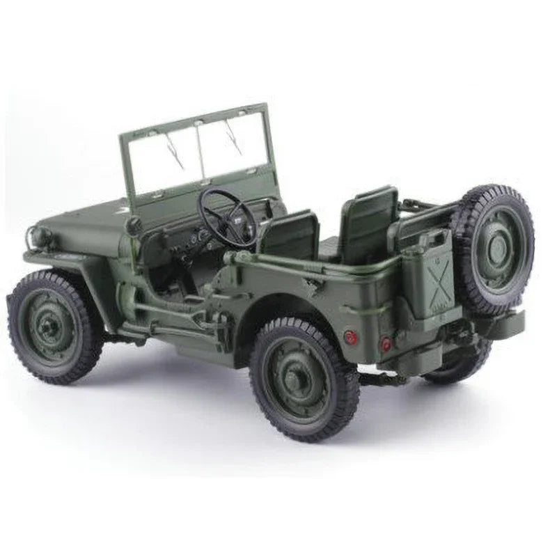 1:18 JEEP Tactical Militar Old World War II Willis GP