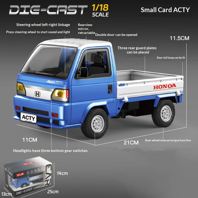 1:18 Metal Die-cast Truck Model