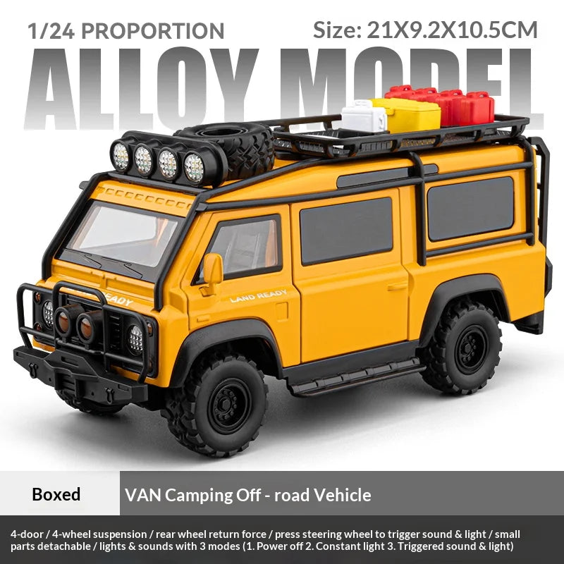 1:24 metal die-cast MINI VAN