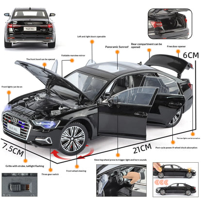 1:24 Audi A6L light flashing version