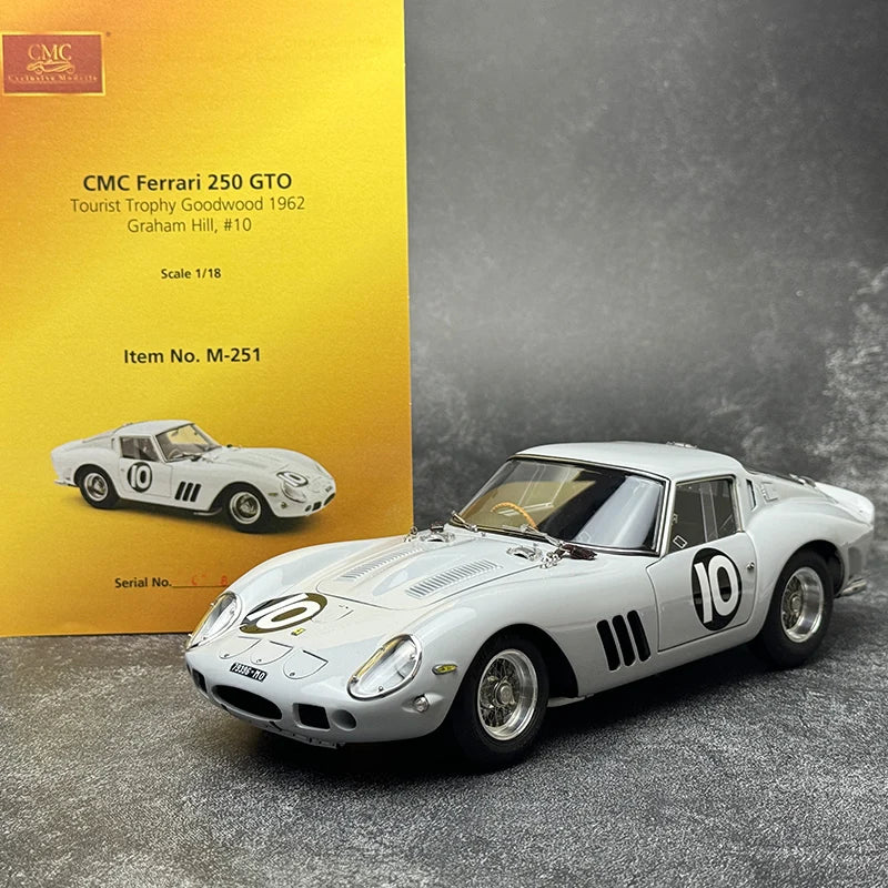 1:18 Ferrari 250GTO Red 1# Le Mans