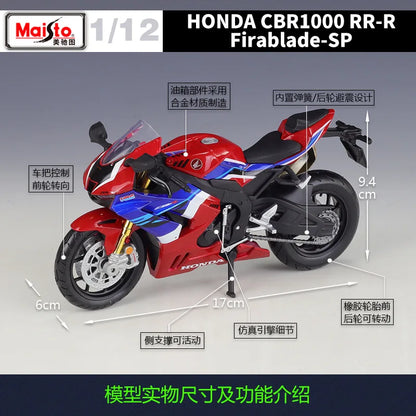 1:12 Ktm 1290 Super Duke R Firablade Imitation