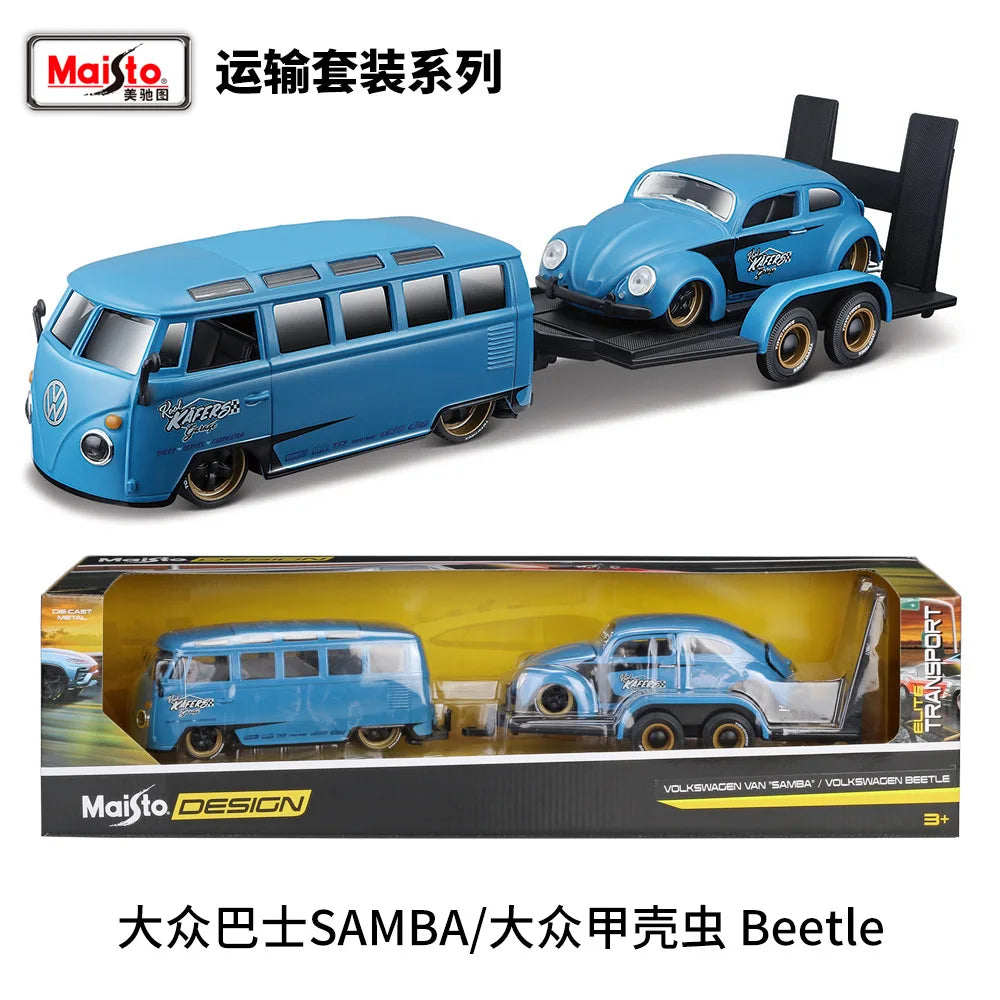 1:24 VOLKSWAGEN VAN SAMBA BEETLE