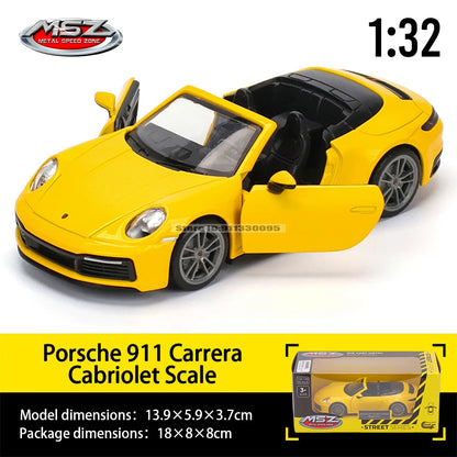 1:32 Porsche 911 GT3 RS Audi, BMW, Nissan