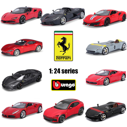 1:24 Ferrari Purosangue Enzo Monza SP1 488 Pista SF90 ROMA