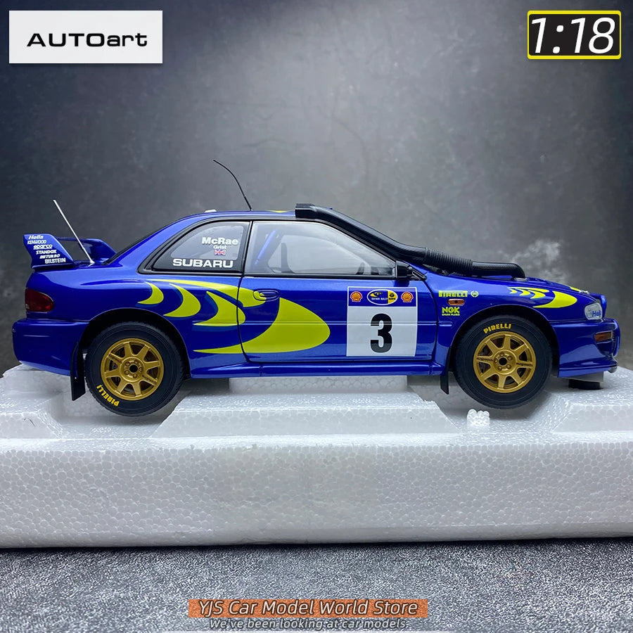 1:18 Subaru WRC Rally Car Wading Edition
