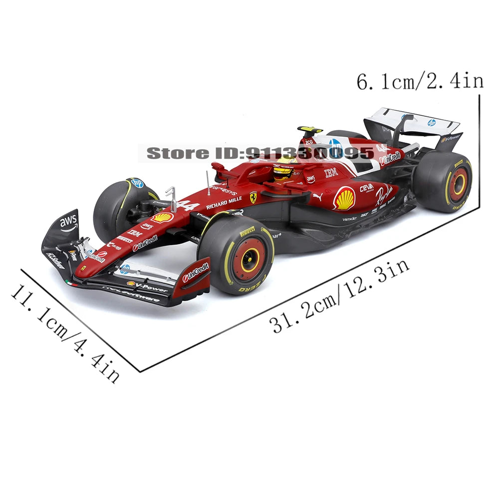 1:18 2025 F1 Ferrari SF25 #16 Charles Leclerc #44 Lewis Hamilton