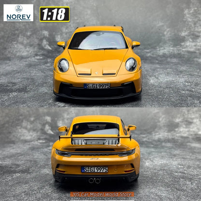 1:18 Porsche 911 GT3 2021 Bahama Yellow