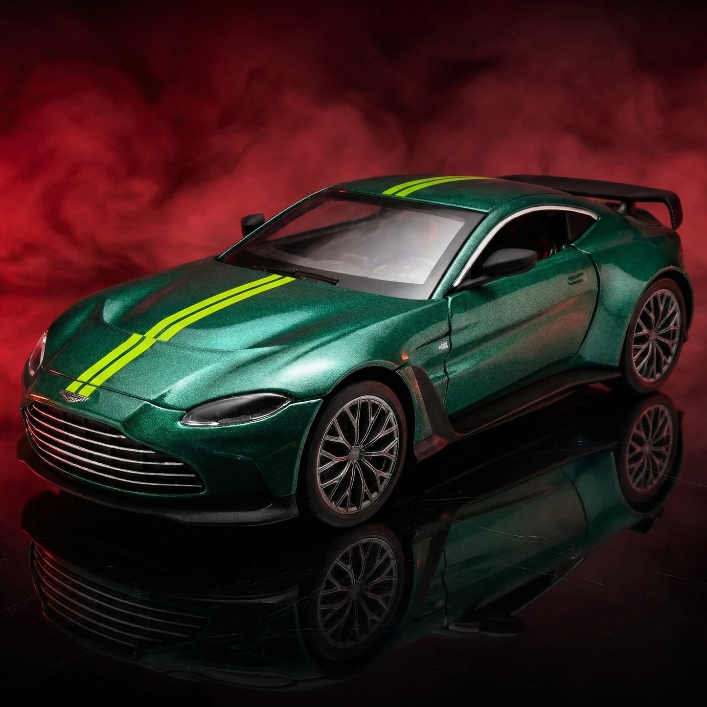 1:24 Aston Martin V12 Car Model with Display Base