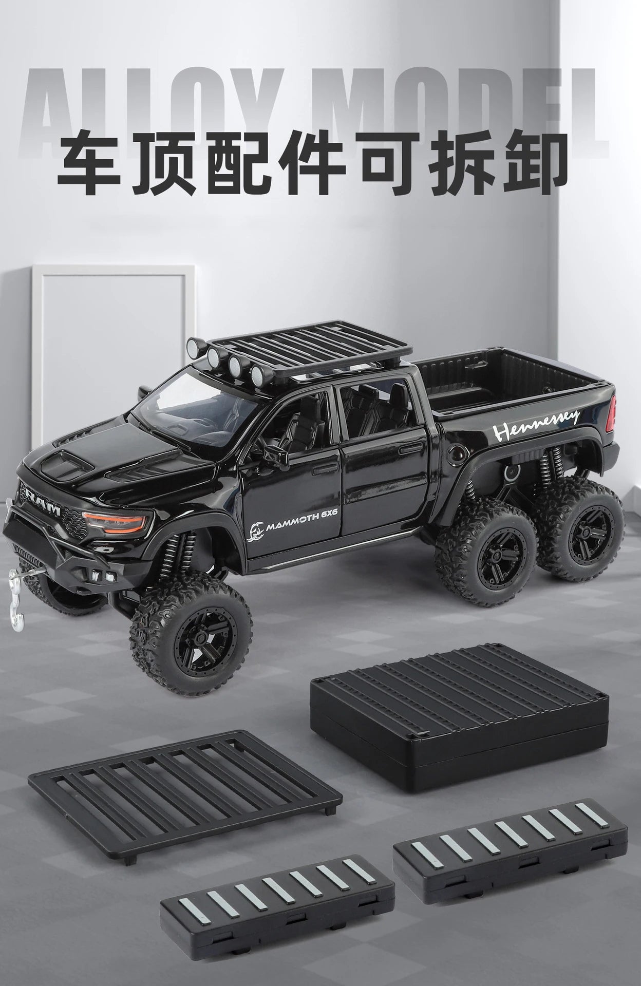 1:32 Dodge Tyrannosaurus RAM Pickup