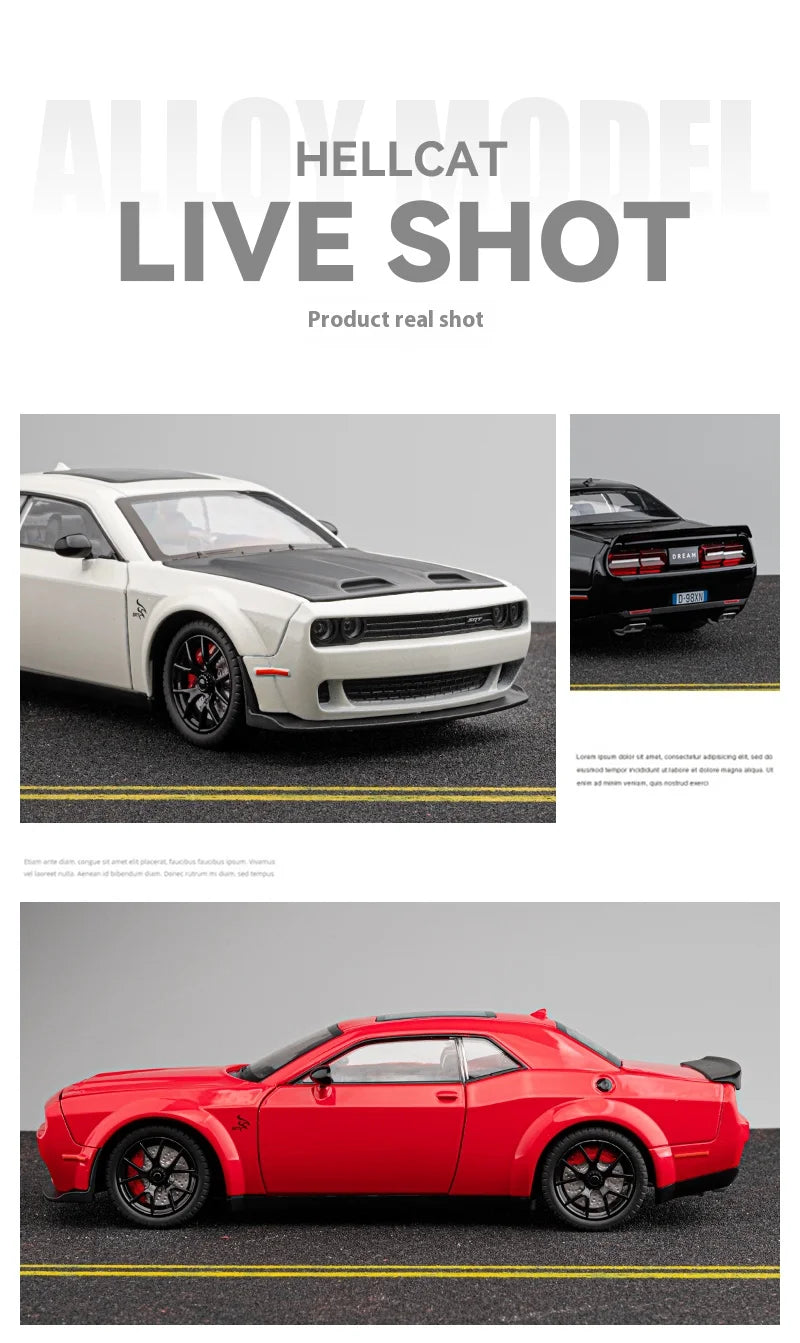 1:24 Dodge Challenger Hellcat Redeye