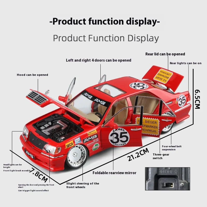 1:24 Mercedes-Benz S W140 320SEL Modified Version