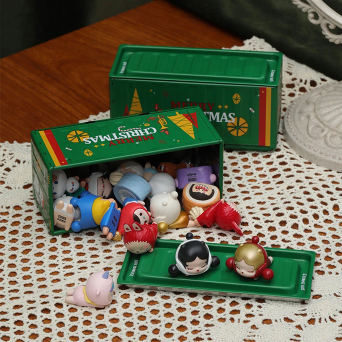 Miniature Storage Display Box Desktop Mini Container