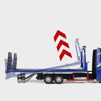 New Alloy Large Size Deck Flatbed Trailer
