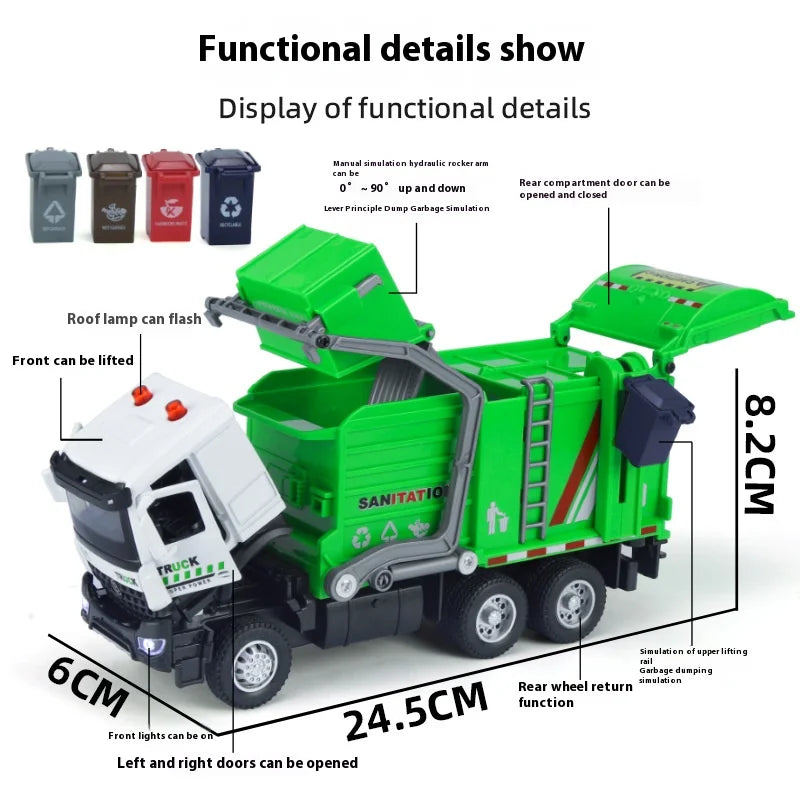 1:35 City Sanitation Truck