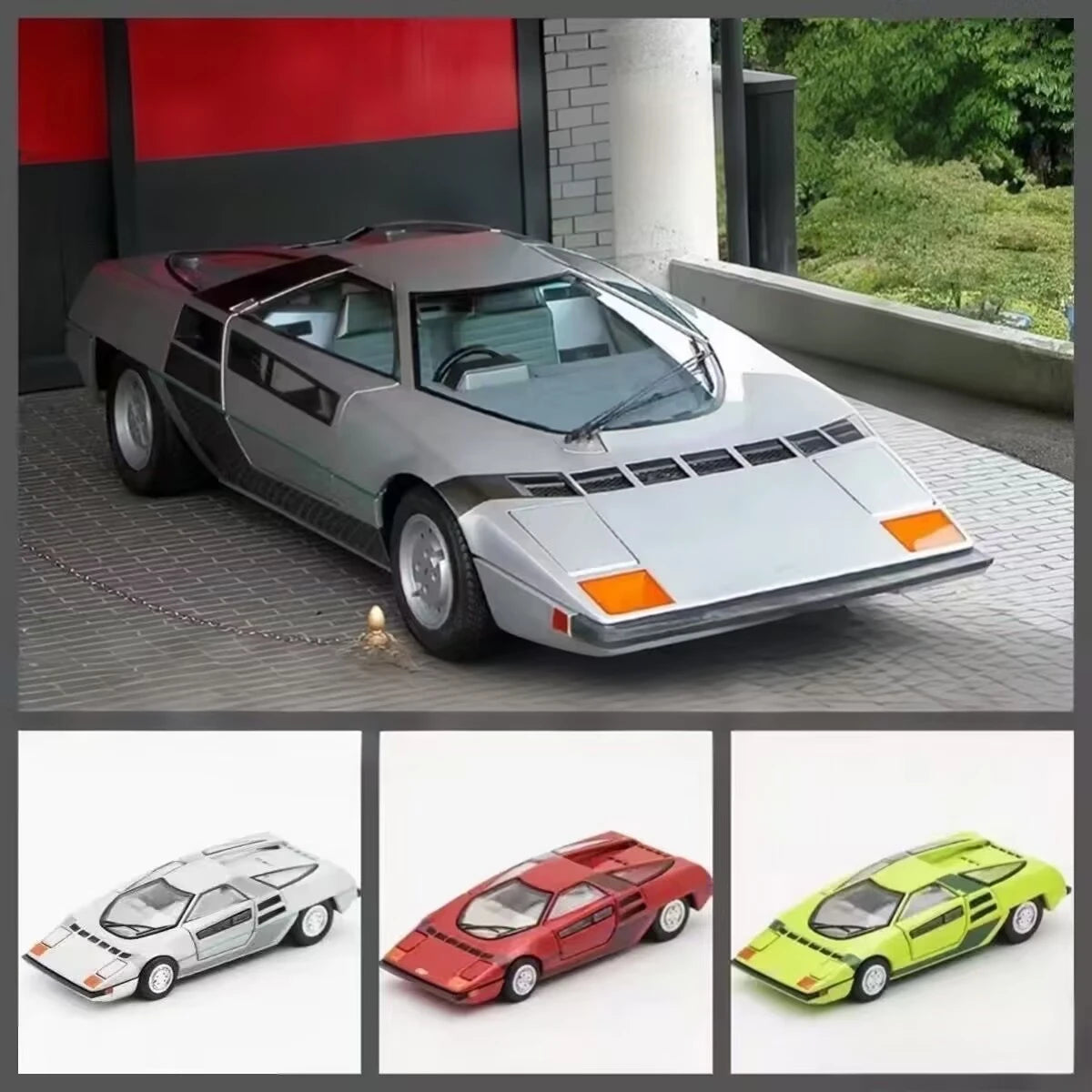 1:64 Domo Zero Alloy Classic Sports Car