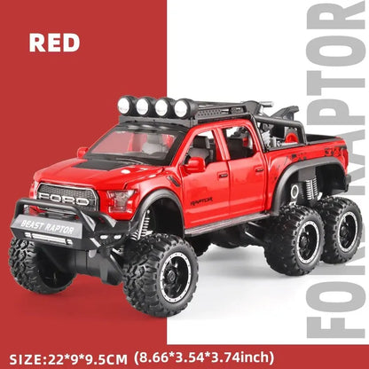 1:24 Pickup Trucks F150 Raptor