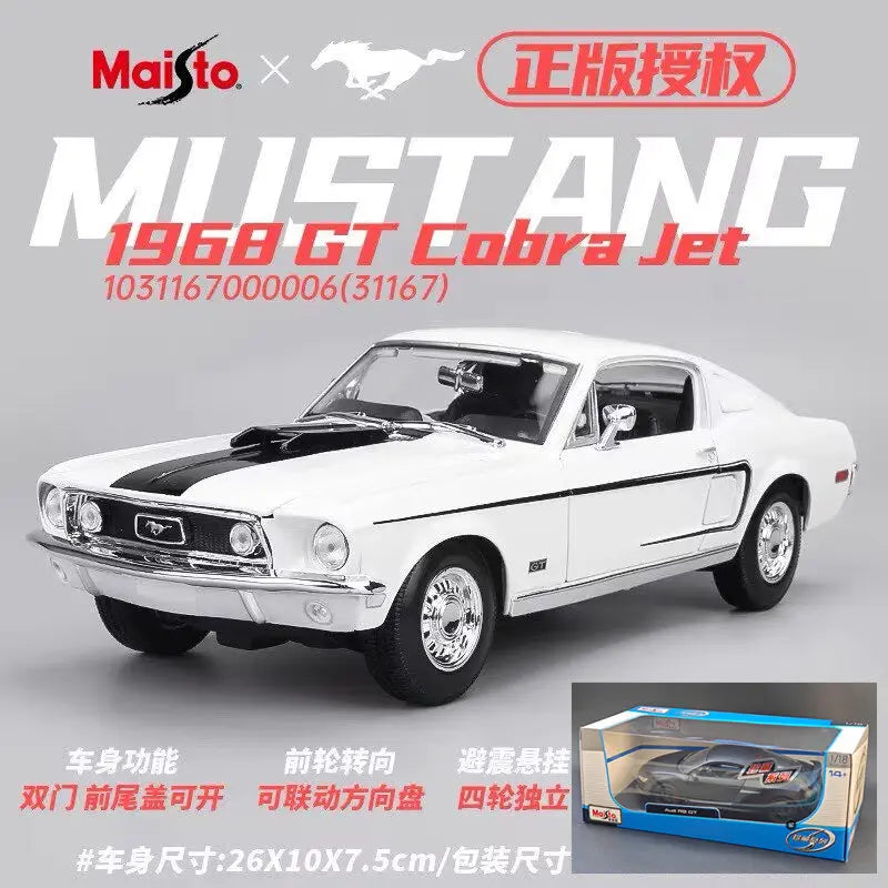 1:18 Ford Mustang GT Cobra Jet 1968