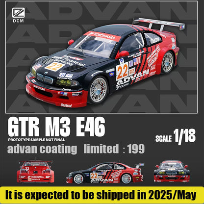1:18 BMW M3 GTR E46