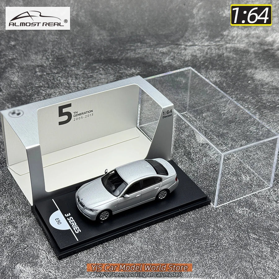 1:64 50 Years 7 GENERATIONS 3 Series 8 sets of car model static ornaments collection