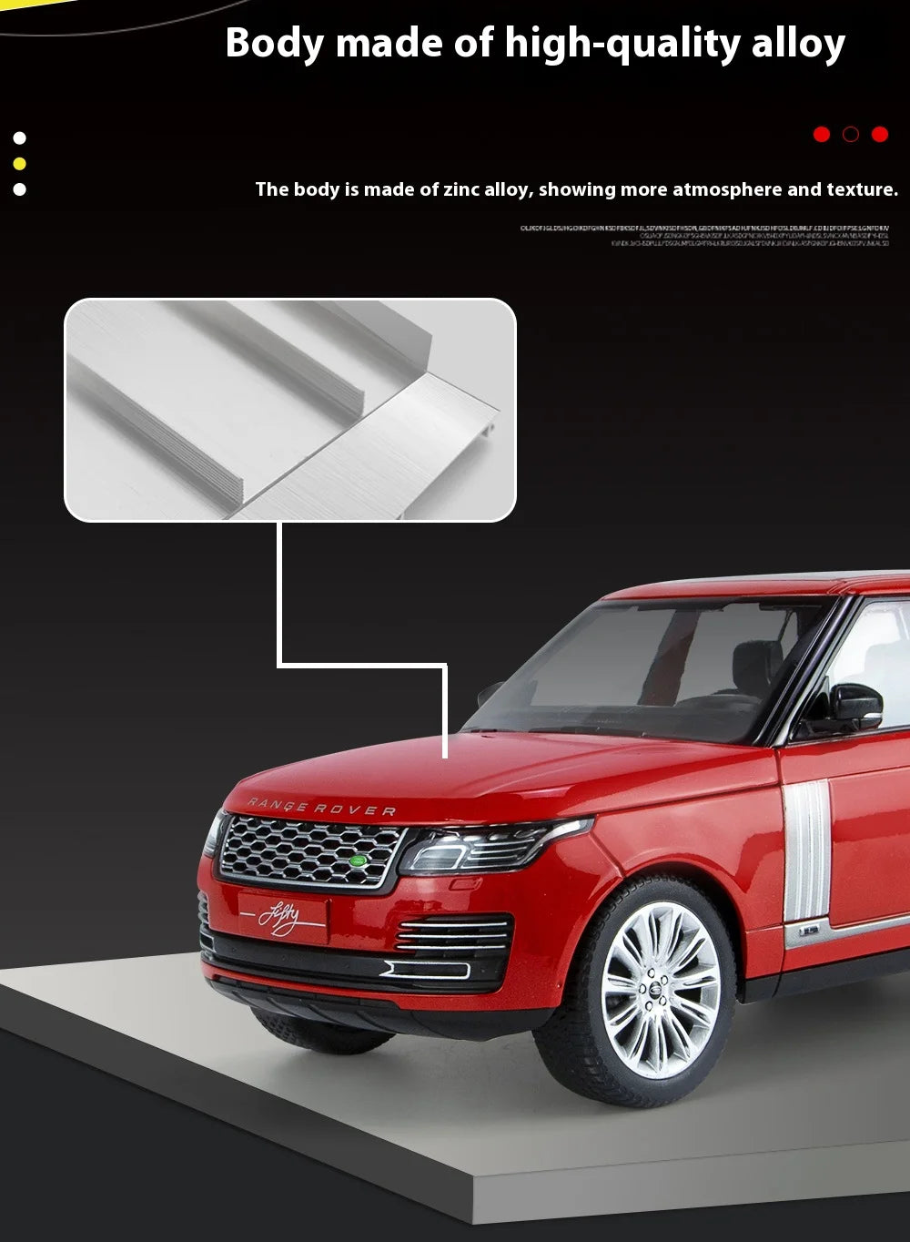 1:18 Land Rover Range Rover SUV