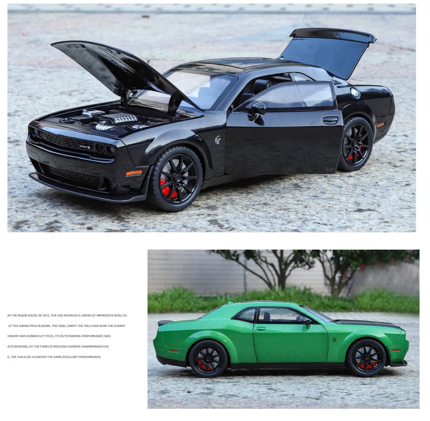 1:24 Dodge Challenger SRT Hellcat