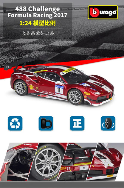1:24 Ferrari 488 Challenge