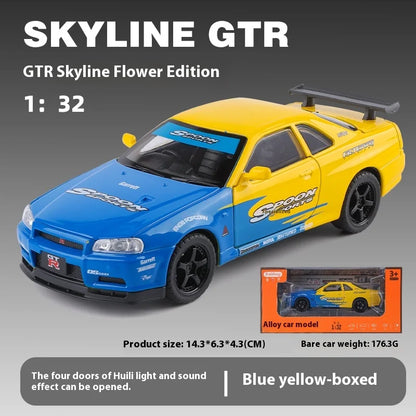 1:32 Nissan GTR Skyline R32 Paint Simulation