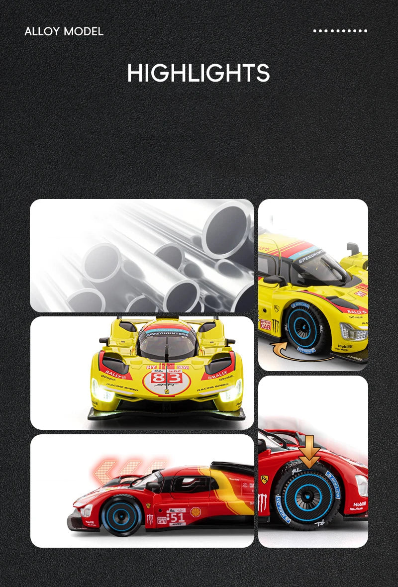 1:22 Ferrari 499P Endurance Race