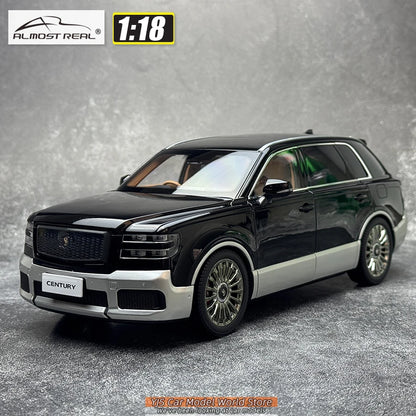 1:18 Toyota Century - 2023  Black x Silver RHD