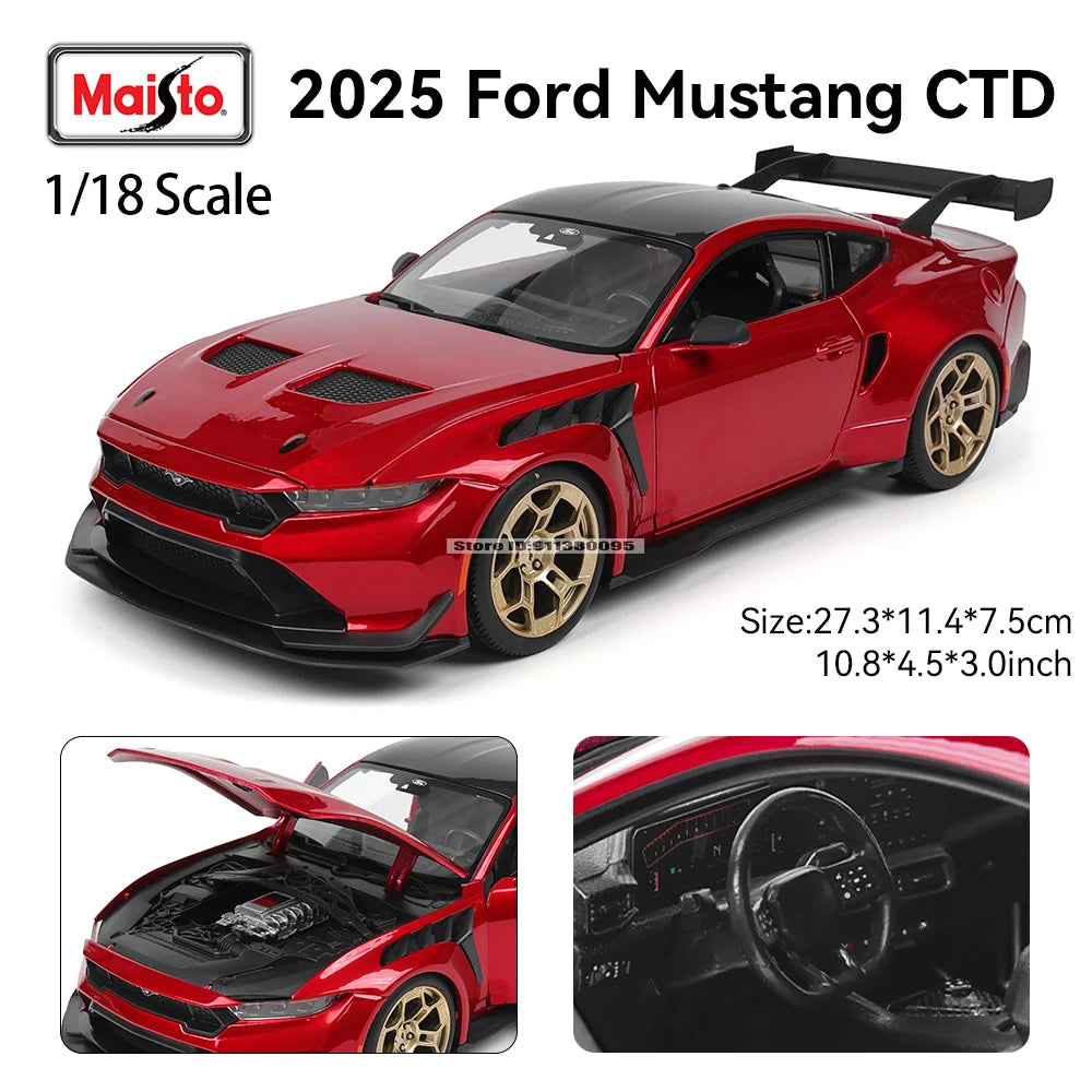 1:18 2025 Ford Mustang CTD