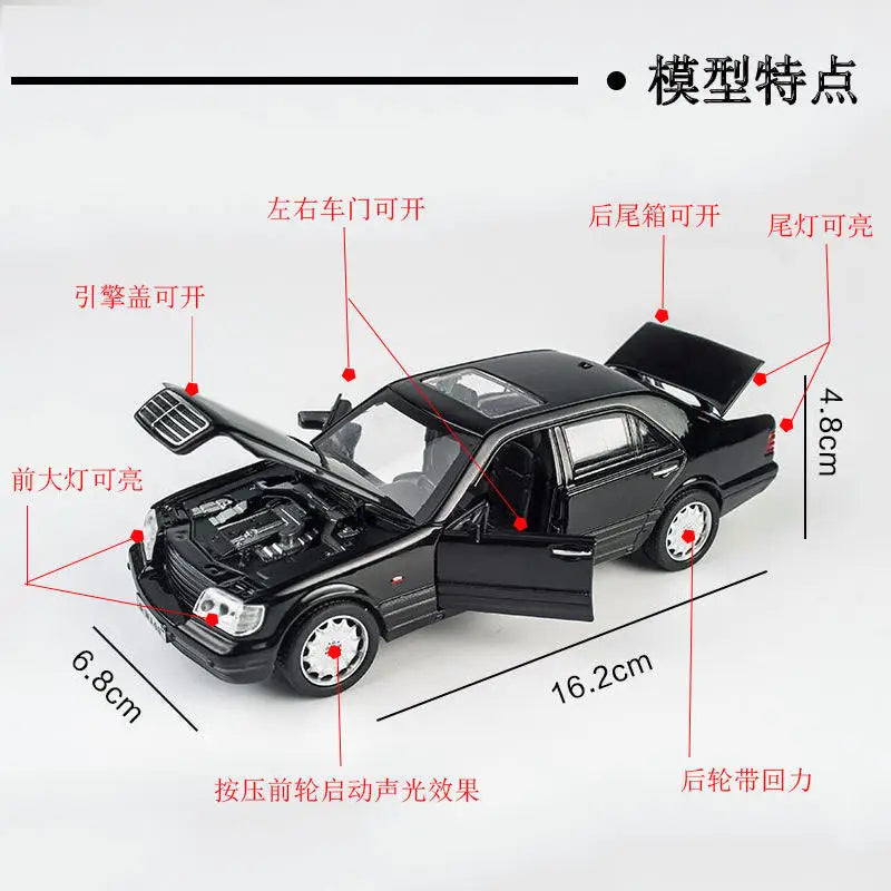 1:32 Mercedes Benz S-W140